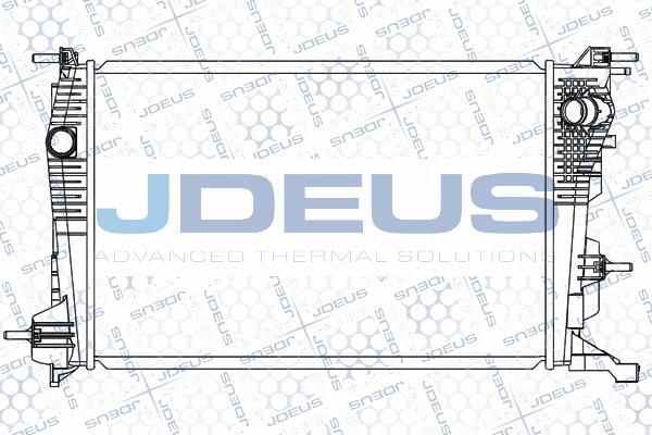 Jdeus M-0230990 - Radiatore, Raffreddamento motore autozon.pro