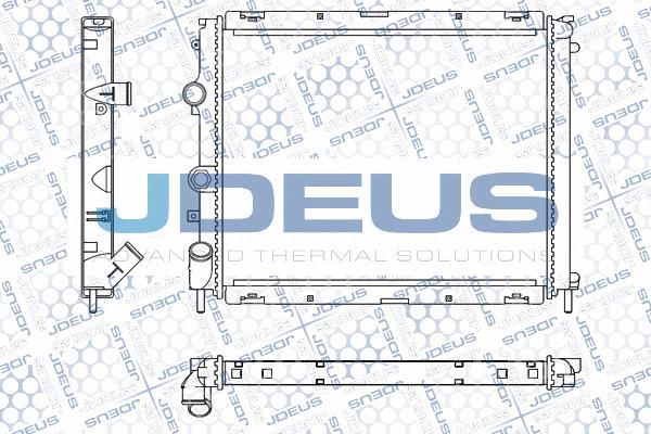 Jdeus M-0230580 - Radiatore, Raffreddamento motore autozon.pro