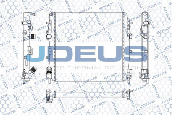 Jdeus M-0230860 - Radiatore, Raffreddamento motore autozon.pro