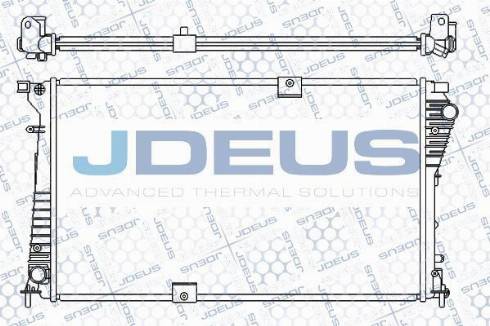 Jdeus M-0230390 - Radiatore, Raffreddamento motore autozon.pro