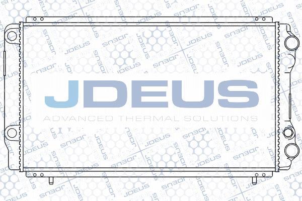 Jdeus M-023037A - Radiatore, Raffreddamento motore autozon.pro