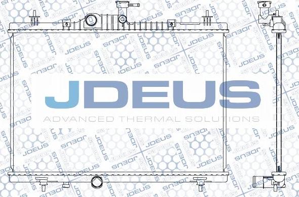 Jdeus M-023119A - Radiatore, Raffreddamento motore autozon.pro