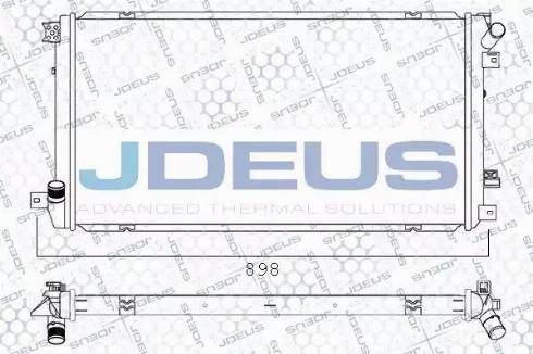 Jdeus M-023113A - Radiatore, Raffreddamento motore autozon.pro