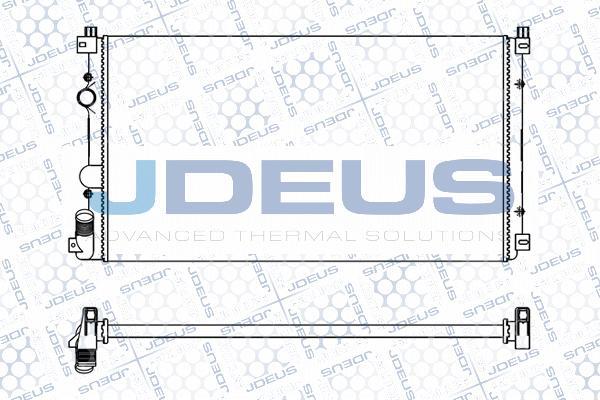 Jdeus M-023125A - Radiatore, Raffreddamento motore autozon.pro