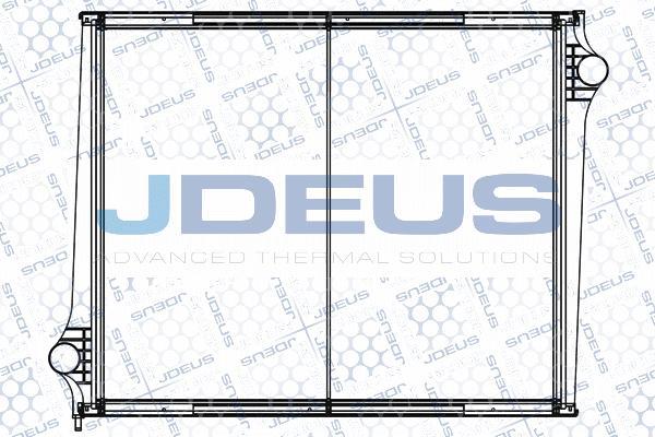 Jdeus M-1410030 - Radiatore, Raffreddamento motore autozon.pro