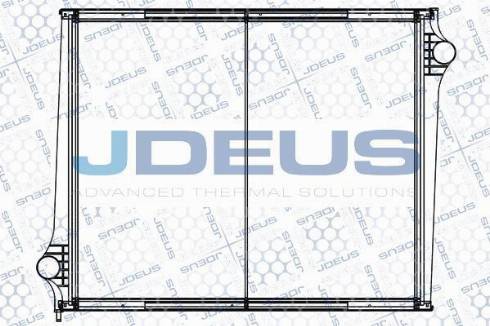 Jdeus M-141003B - Radiatore, Raffreddamento motore autozon.pro