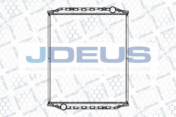 Jdeus M-1150060 - Radiatore, Raffreddamento motore autozon.pro