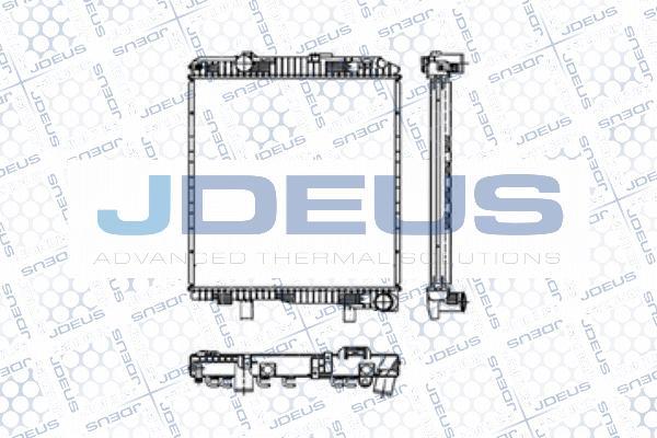 Jdeus M-117049A - Radiatore, Raffreddamento motore autozon.pro