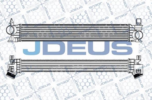 Jdeus M811150A - Intercooler autozon.pro