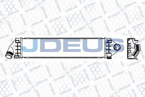 Jdeus M-812120A - Intercooler autozon.pro