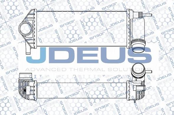 Jdeus M-823106A - Intercooler autozon.pro