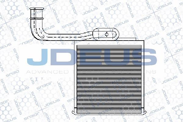 Jdeus M-242001A - Scambiatore calore, Riscaldamento abitacolo autozon.pro