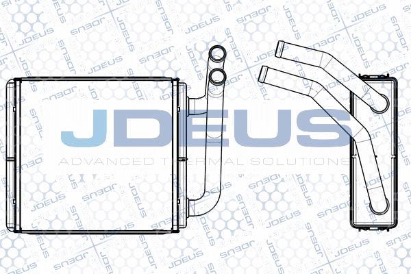 Jdeus M-254014A - Scambiatore calore, Riscaldamento abitacolo autozon.pro