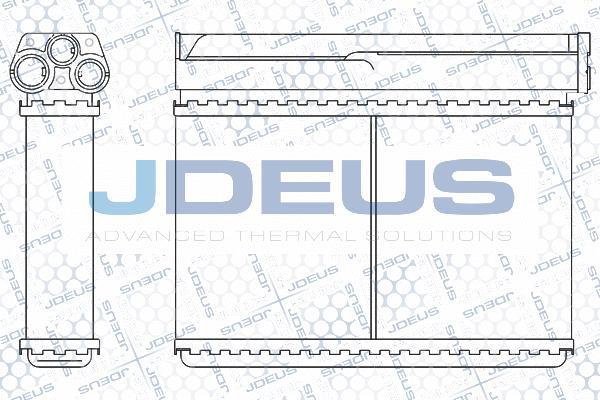 Jdeus M-205045A - Scambiatore calore, Riscaldamento abitacolo autozon.pro