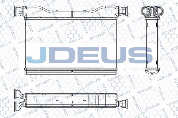 Jdeus M-2050860 - Scambiatore calore, Riscaldamento abitacolo autozon.pro