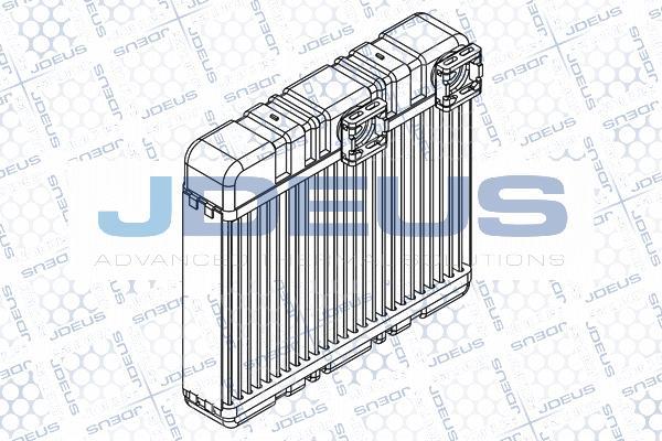 Jdeus M-205076A - Scambiatore calore, Riscaldamento abitacolo autozon.pro