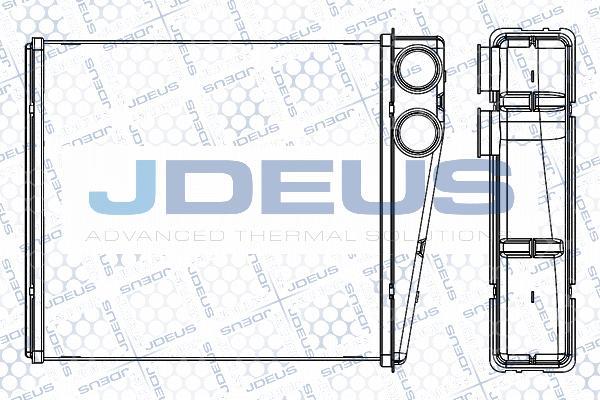 Jdeus M-201003A - Scambiatore calore, Riscaldamento abitacolo autozon.pro