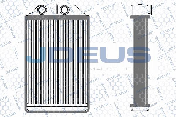 Jdeus M-201015A - Scambiatore calore, Riscaldamento abitacolo autozon.pro