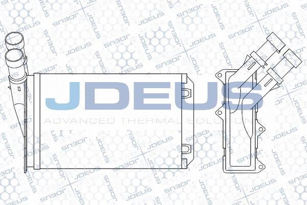 Jdeus M-2070730 - Scambiatore calore, Riscaldamento abitacolo autozon.pro