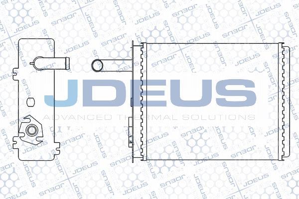 Jdeus M-211055A - Scambiatore calore, Riscaldamento abitacolo autozon.pro