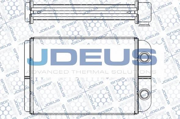 Jdeus M-2110840 - Scambiatore calore, Riscaldamento abitacolo autozon.pro