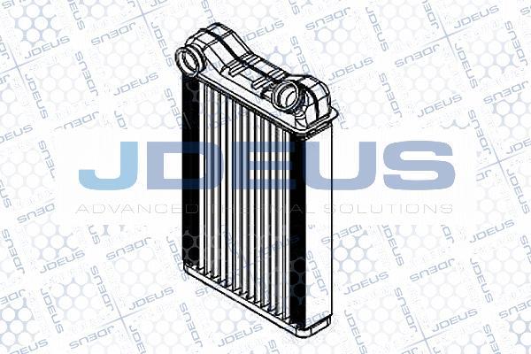 Jdeus M-211080A - Scambiatore calore, Riscaldamento abitacolo autozon.pro