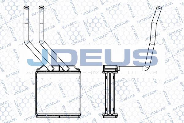 Jdeus M-2121170 - Scambiatore calore, Riscaldamento abitacolo autozon.pro