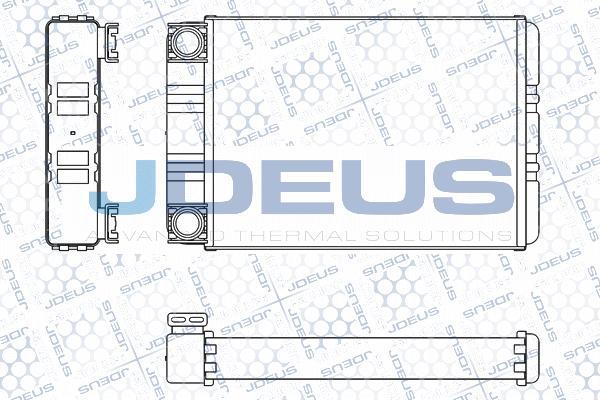 Jdeus M-217042A - Scambiatore calore, Riscaldamento abitacolo autozon.pro