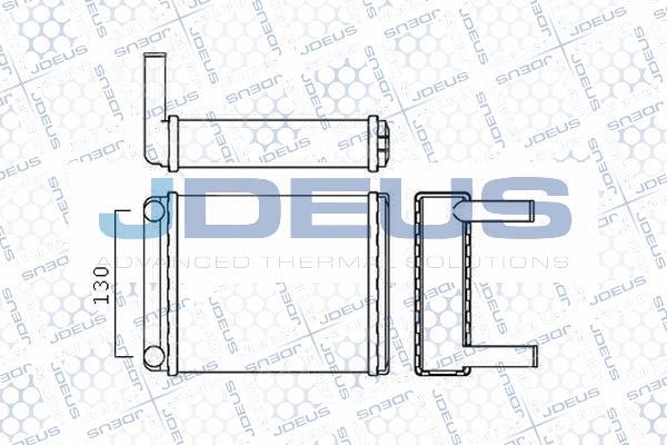 Jdeus M-2170840 - Scambiatore calore, Riscaldamento abitacolo autozon.pro