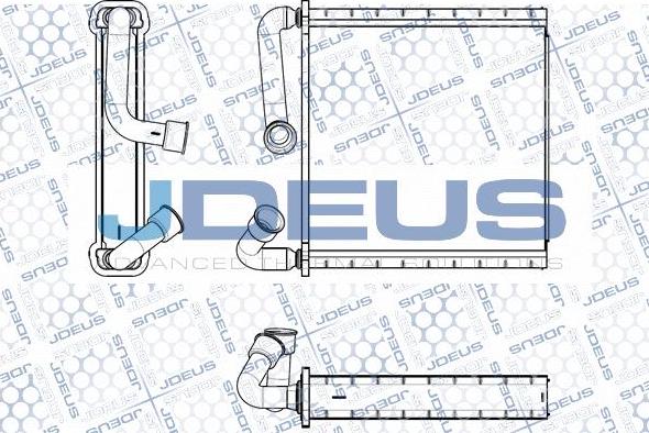 Jdeus M-2300640 - Scambiatore calore, Riscaldamento abitacolo autozon.pro