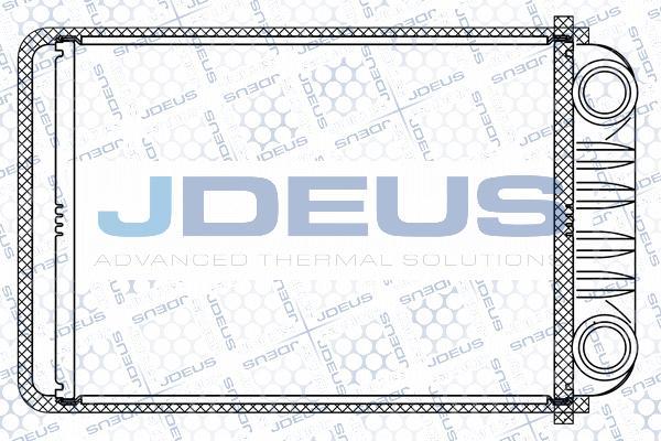 Jdeus M-220103A - Scambiatore calore, Riscaldamento abitacolo autozon.pro