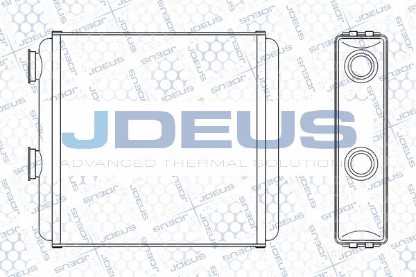 Jdeus M-220102A - Scambiatore calore, Riscaldamento abitacolo autozon.pro