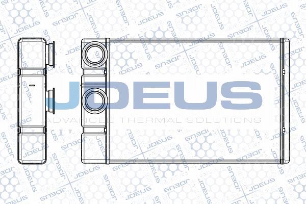 Jdeus M-2201130 - Scambiatore calore, Riscaldamento abitacolo autozon.pro