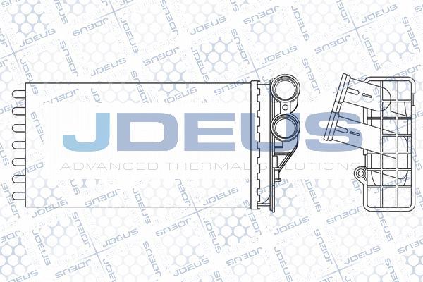 Jdeus M-221040A - Scambiatore calore, Riscaldamento abitacolo autozon.pro