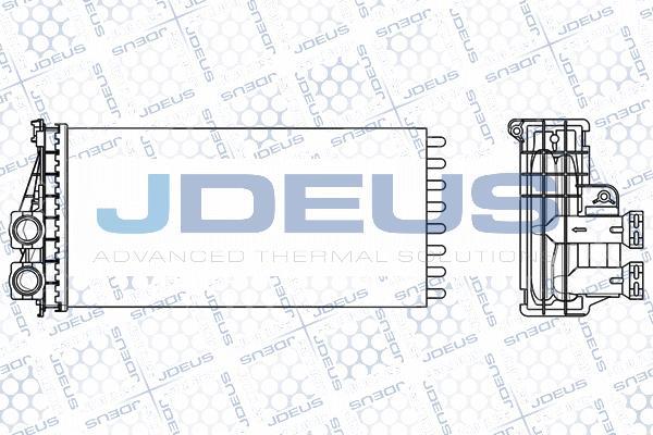 Jdeus M-2210420 - Scambiatore calore, Riscaldamento abitacolo autozon.pro