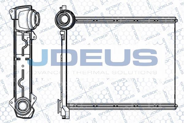 Jdeus M-2210380 - Scambiatore calore, Riscaldamento abitacolo autozon.pro