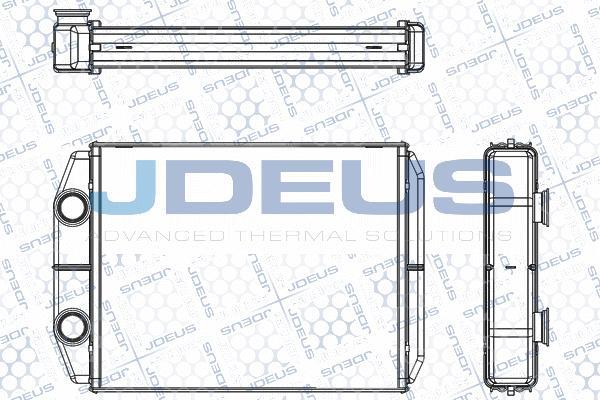 Jdeus M-2231130 - Scambiatore calore, Riscaldamento abitacolo autozon.pro