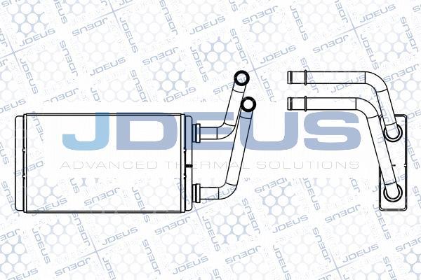 Jdeus M-223120A - Scambiatore calore, Riscaldamento abitacolo autozon.pro