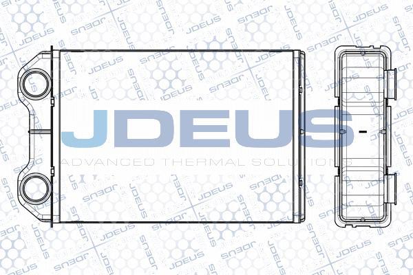 Jdeus M-270000A - Scambiatore calore, Riscaldamento abitacolo autozon.pro