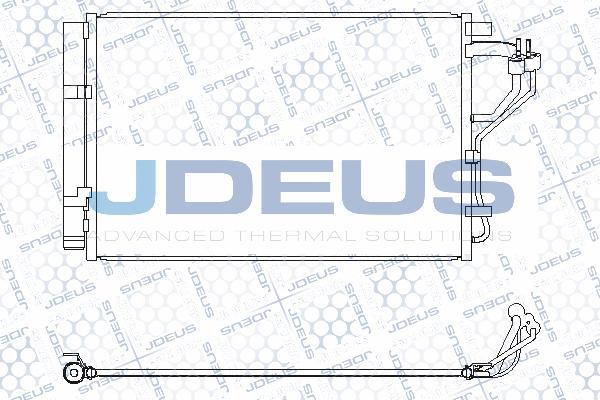 Jdeus M-7540500 - Condensatore, Climatizzatore autozon.pro