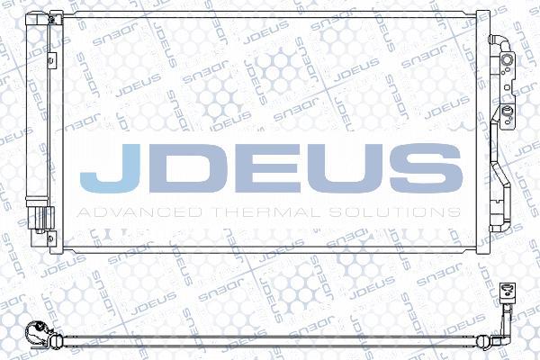 Jdeus M-7050790 - Condensatore, Climatizzatore autozon.pro