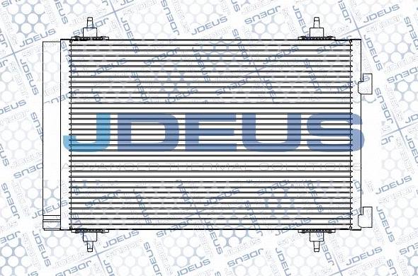 Jdeus M-7070140 - Condensatore, Climatizzatore autozon.pro