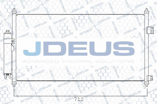 Jdeus M-7190830 - Condensatore, Climatizzatore autozon.pro