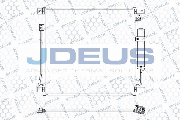 Jdeus M-7180550 - Condensatore, Climatizzatore autozon.pro