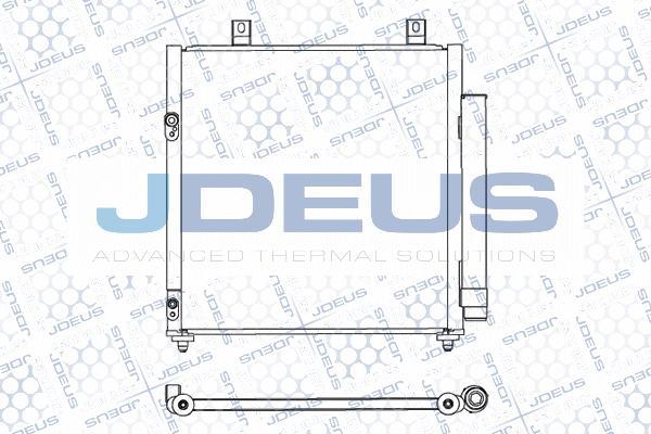 Jdeus M-7180530 - Condensatore, Climatizzatore autozon.pro