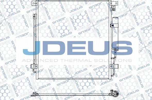 Jdeus M-7180620 - Condensatore, Climatizzatore autozon.pro