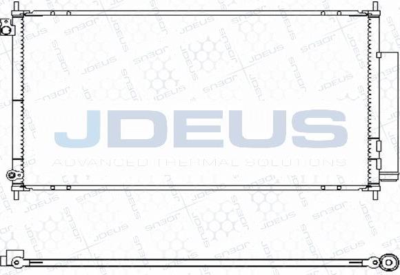 Jdeus M-7130530 - Condensatore, Climatizzatore autozon.pro