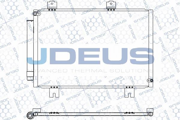 Jdeus M-7130070 - Condensatore, Climatizzatore autozon.pro