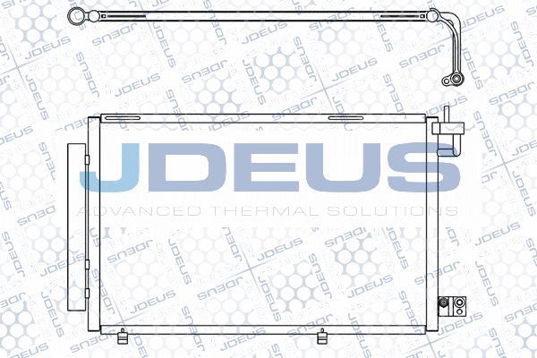 Jdeus M-7120350 - Condensatore, Climatizzatore autozon.pro