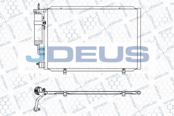 Jdeus M-7120700 - Condensatore, Climatizzatore autozon.pro